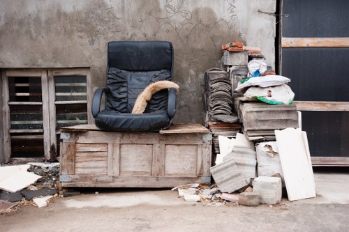 Eco-friendly waste disposal during clearance
