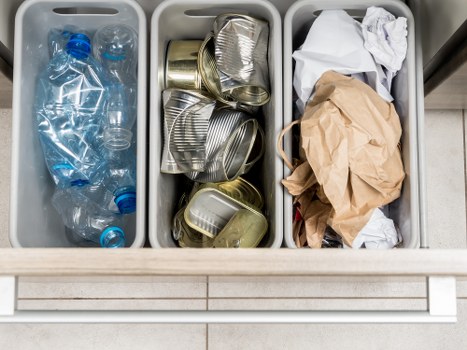 Employees preparing office for clearance process
